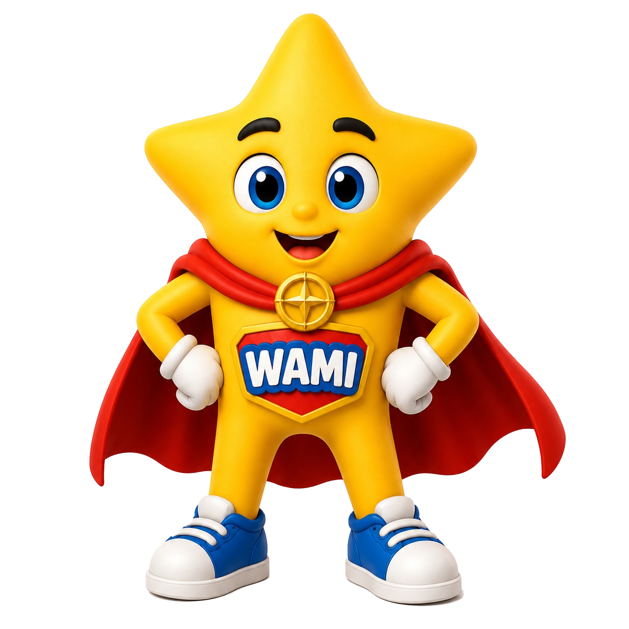 WAMI\u2122 star mascot